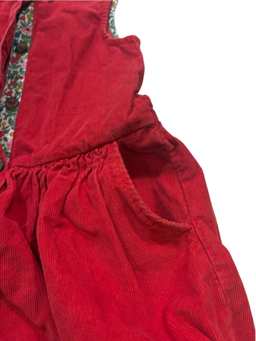 Mini Boden Corduroy Pinafore Dress - Picture 5 of 8